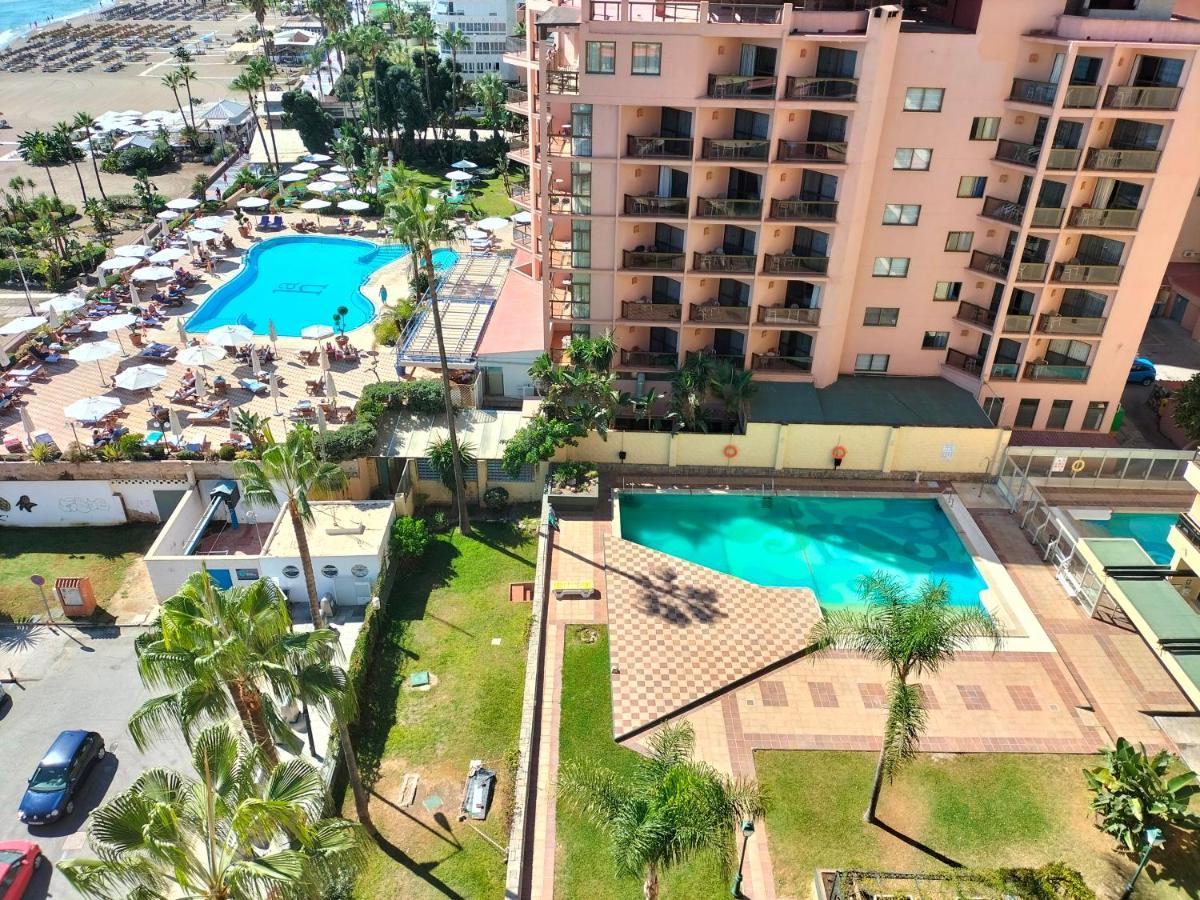Apartamento 1ª Linea Playa Garaje Piscinas Terraza Torremolinos Extérieur photo
