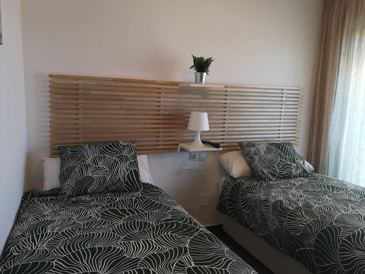 Apartamento 1ª Linea Playa Garaje Piscinas Terraza Torremolinos Extérieur photo